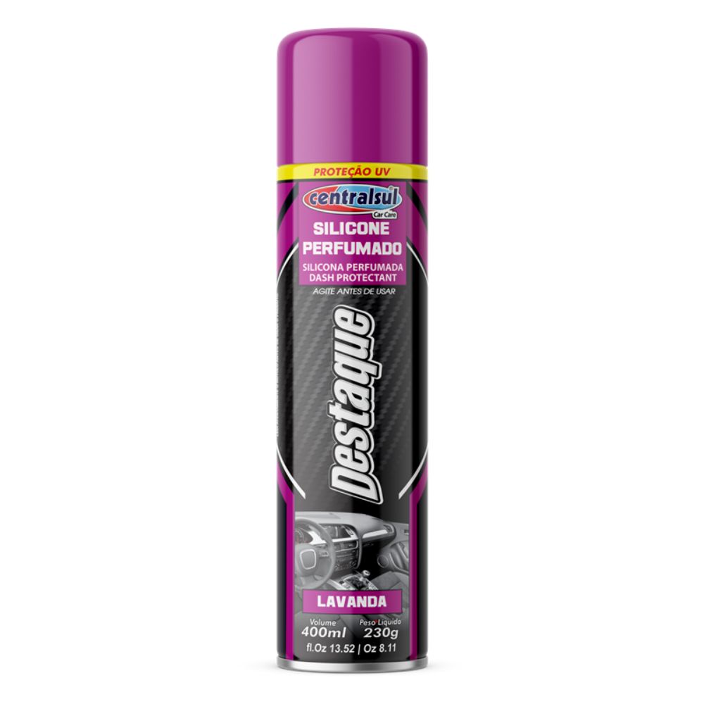 Silicone Spray Destaque Perfumado Lavanda... Silicone Spray Destaque Perfumado Lavanda...